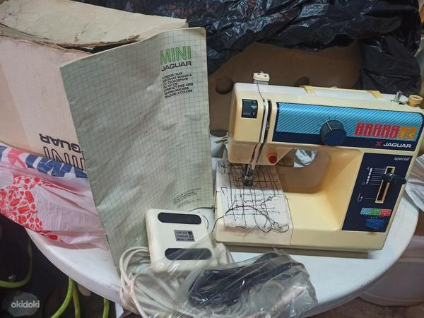 Швейная машинка ягуар Япония 1988 (фото #1)