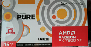 AMD Radeon Sapphire Pure 7800 XT 16GB (1 foto / 5)