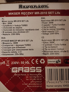 Ravason mixer MR-2010 (3 foto / 3)