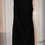 Красивое черное платье-стрейч M-L (фото #1)