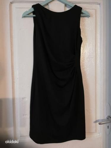 Красивое черное платье-стрейч M-L (фото #1)