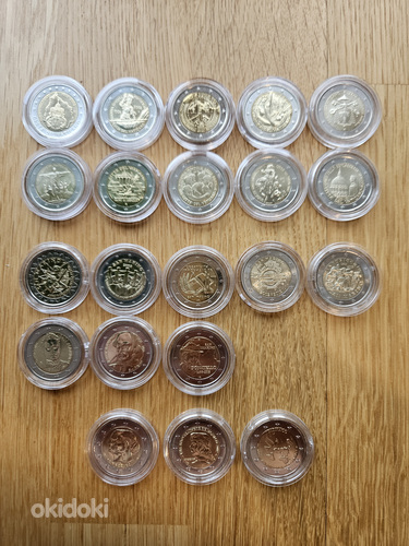 Юбилейные монеты Андорры, Сан-Марино, Ватикана, Монако 2 евр (фото #5)