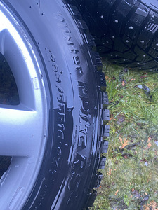 BMW Style 45 5x120 veljed koos 205/55/16 naastrehvidega (3 foto / 4)