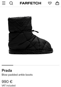 Prada Re Nylon padded talvesaapad! (2 foto / 6)
