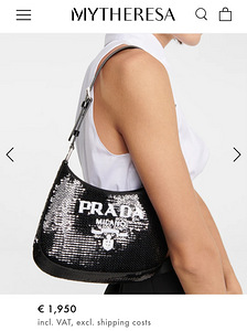 Сумка Prada Re Nylon с пайетками! (2 фото из 7)