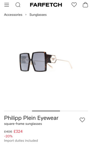 Philipp Plein woman sunglasses!