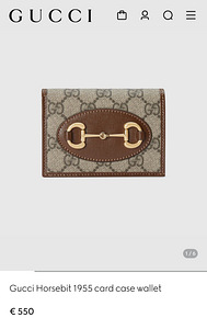 Gucci horsebit wallet/cardholder! (1 foto / 8)