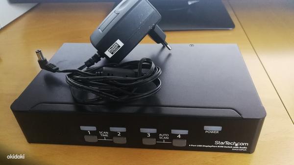 StarTechcom 4 port USB DisplayPort KVM Switch with audio (foto #1)