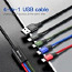 Fast 4-in-1 Cable For lightning+Type-C+Micro Baseus (фото #2)