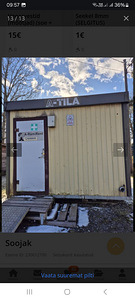 Müüa soojak / aiamaja 3,4x6,2 m. (4 foto / 10)