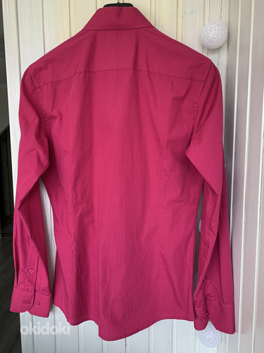 Рубашка розового цвета фуксии s.38 (фото #2)