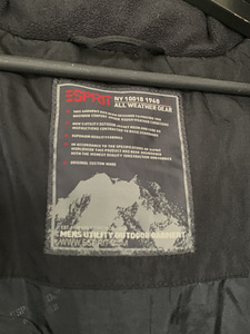 Meeste talvejope Esprit, suletäidisega s.M (7 foto / 7)