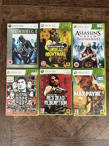 XBOX 360 6 mängu (2 foto / 4)