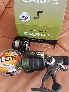 SALMO feeder rull (uus) + 0.2 mm juhe (2 foto / 2)