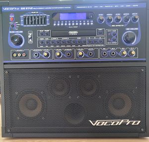 Võimas karaoke-süsteem VocoPro Gig Star 100 W (3 foto / 4)