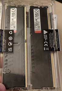 Ddr5 kingston fury xmp 5600 cl 36 2x8 gb garantiiga (2 foto / 2)