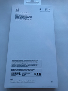 Uus Apple iPhone XS Max originaalne nahk ümbris (4 foto / 4)