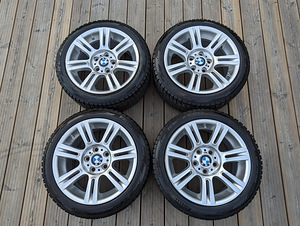 17" 5x120 Style 194 BMW диски + шипованные шины Pirelli 225/45R17 (1 фото из 6)