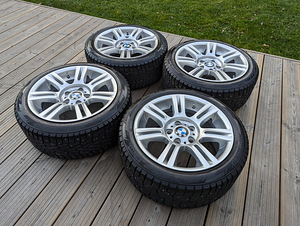 17" 5x120 Style 194 BMW диски + шипованные шины Pirelli 225/45R17 (2 фото из 6)