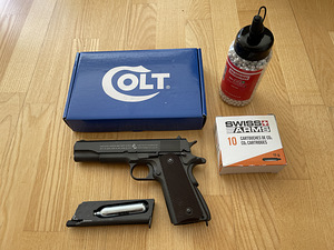 KWC/Cybergun Colt M1911 Airsoft 6mm püstol CO2 Blowback