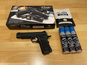 НОВЫЙ KJW KP-05 Airsoft 6mm пистолет с Gas Blowback