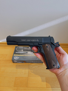 НОВЫЙ UMAREX Colt 1911 Classic пневматический пистолет 4,5 м (9 фото из 9)