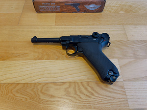 Новый пневматический пистолет UUS LEGENDS P08 LUGER BLOWBACK (2 фото из 10)