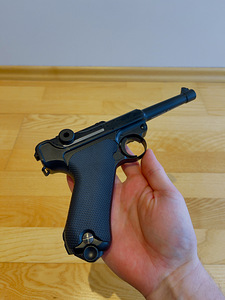 Новый пневматический пистолет UUS LEGENDS P08 LUGER BLOWBACK (10 фото из 10)