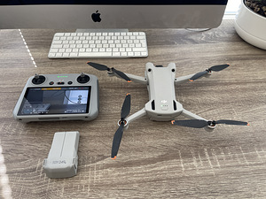 DJI Mini 3 Pro + DJI RC2 pult + lisaaku (2 foto / 7)