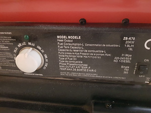 Diisel soojapuhur HPG 20kW (garantii) (4 foto / 5)