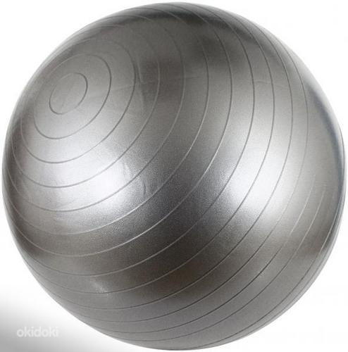 Гимнастический мяч Avento - серый, синий, черный или розовый (фото #2)