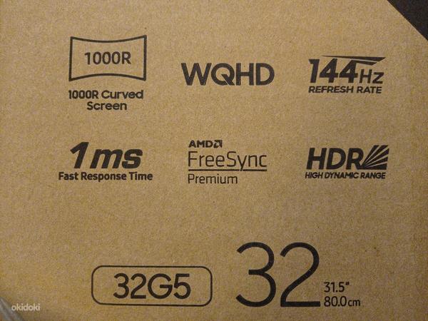 Samsung 32" Curved QHD LED HDR - Odyssey G5 C32G55TQWR (foto #3)