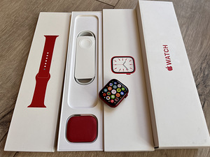 Apple Watch 7 45mm GPS+Cellular RED (2 foto / 3)