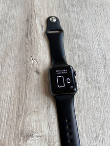 Apple Watch 3 38 мм космический серый