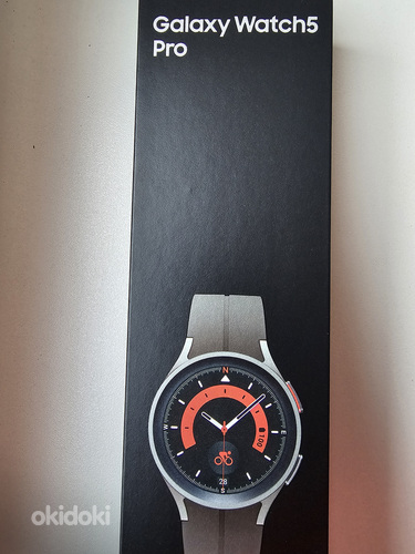 Galaxy Watch 5 Pro 45 мм серый титан (фото #2)
