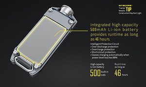 Nitecore TIP CRI LED Keychain Light - NICHIA NVSL219B (1 foto / 3)