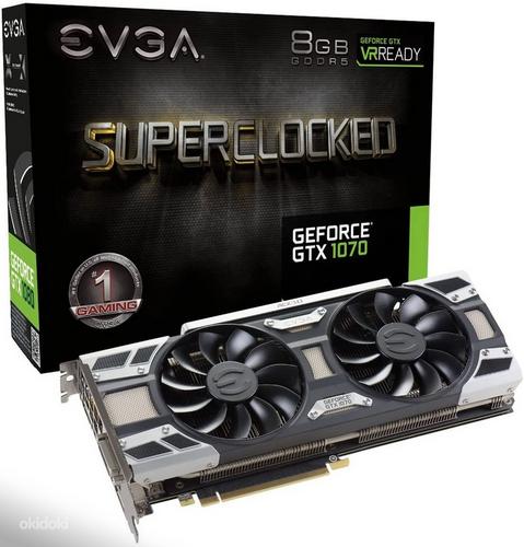 EVGA GeForce GTX ™ 1070 Superclocked GAMING ACX 3.0 (фото #1)