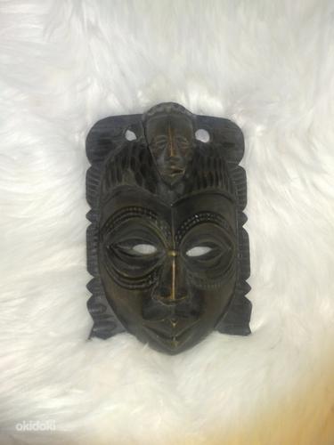 Aafrikast pärit mask täispuidust (foto #1)