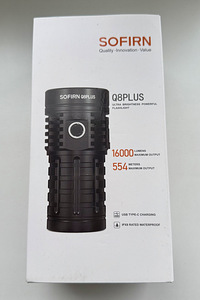 SOFIRN Q8Plus 16000 Lumens Rechargeable Flashlight !!! (10 foto / 10)