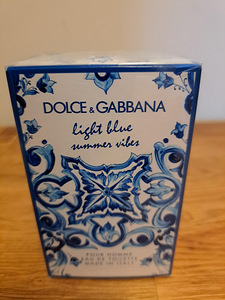 DOLCE&GABBANA Голубые летние флюиды 75ml