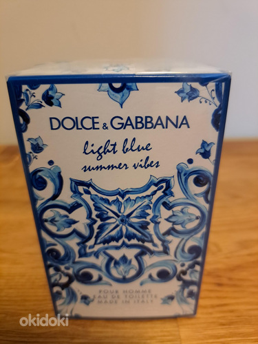 DOLCE&GABBANA Голубые летние флюиды 75ml (фото #1)