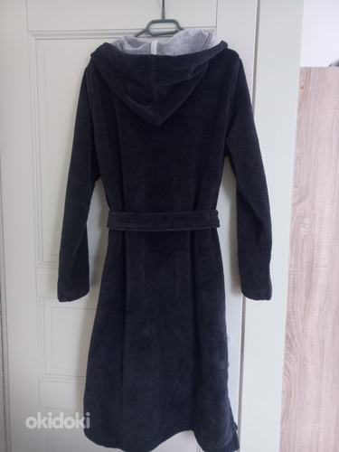 Женский халат на молнии и капюшоне, размер L, НОВИНКА! (фото #3)