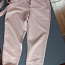 Женские светло-розовые брюки, размер S. (фото #1)