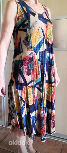 Летнее платье для женщин, размер L, новое (фото #3)