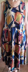 Uus viskoosist kleit L-XL (2 foto / 3)