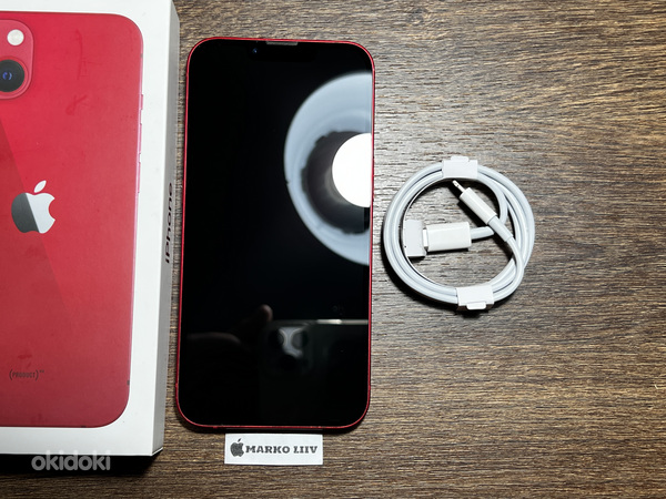 Apple iPhone 13 128gb, красный (фото #2)