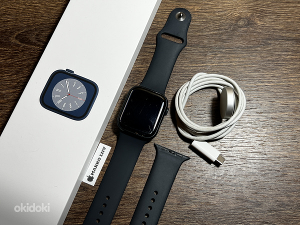 Apple Watch Series 8, 45mm, Midnight GPS (foto #2)