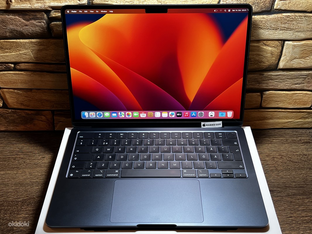 Apple Macbook Air M2 256gb 8gb 13 Inch 2022 Midnight SWE Tallinn Elektroonika