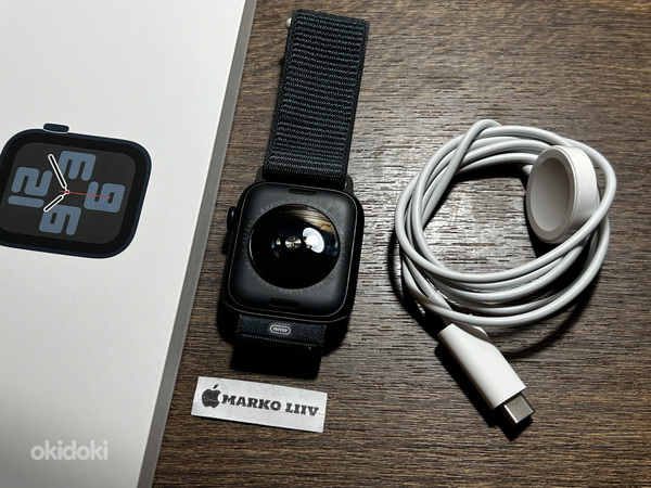 Apple Watch SE 2022, 44mm, GPS Midnight (foto #3)