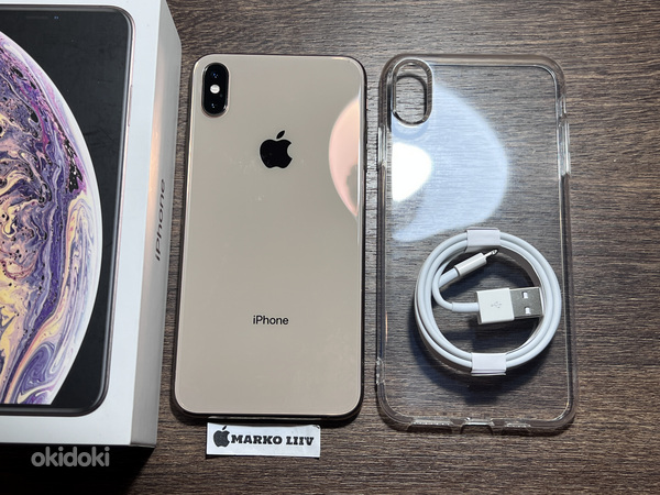 Apple iPhone XS Max 64gb, золотой (фото #3)